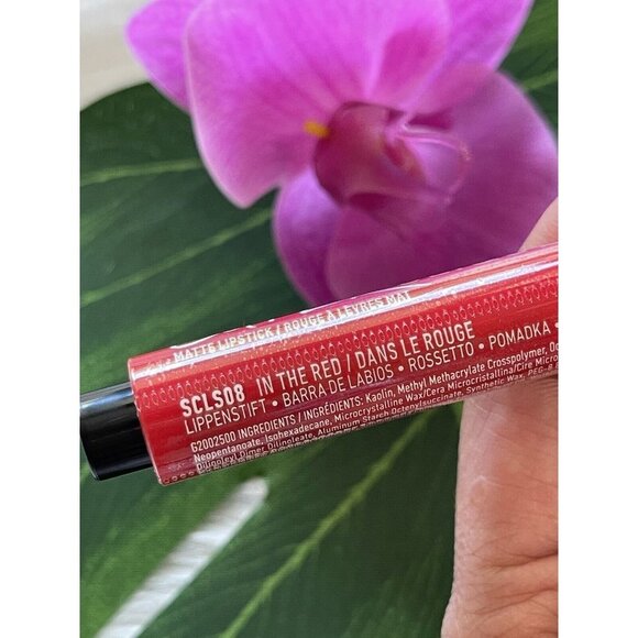 New Lot of 2 NYX Super Cliquey Matte Lipstick SCLS05 Serpent SCLS08 In The Red - Picture 6 of 7